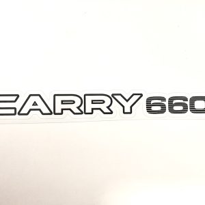 Autocollant Carry 660 - blanc