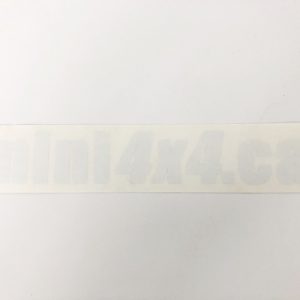 Autocollant Mini4x4.ca - gris