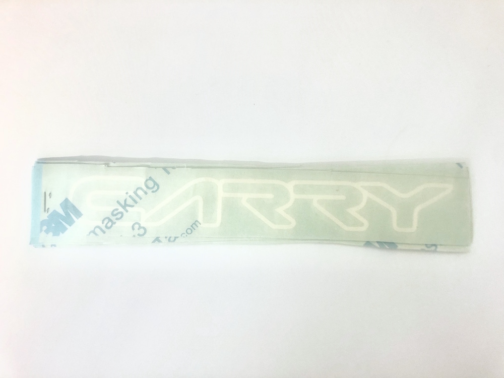 Autocollant CARRY - blanc