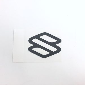 Autocollant logo SUZUKI - charcoal