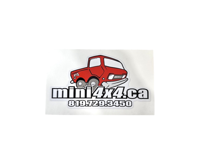 Autocollant logo Mini4x4