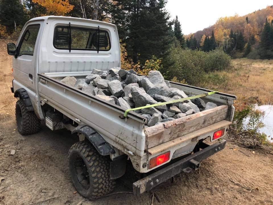 Extension d'aile, ensemble universel - Suzuki Carry 1990 à 1998