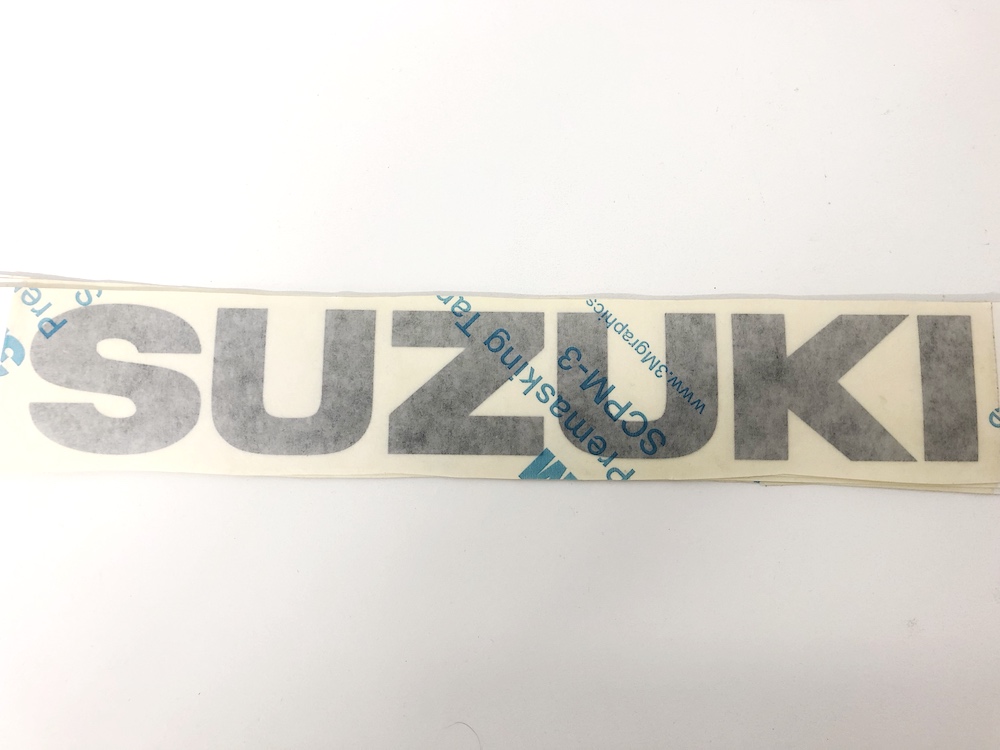 Autocollant SUZUKI - charcoal