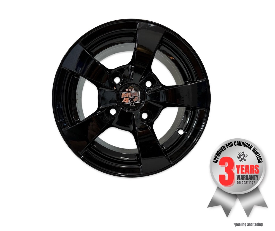 Roue 12 pouces, 4x100, 12x6, 15mm offset